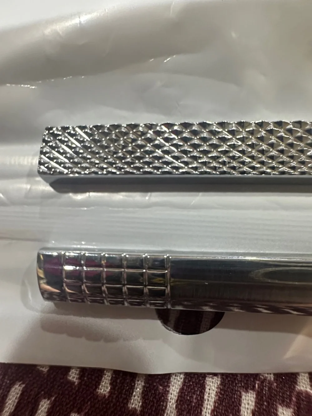 Men's Silver Tie Clip Set - 2-Piece